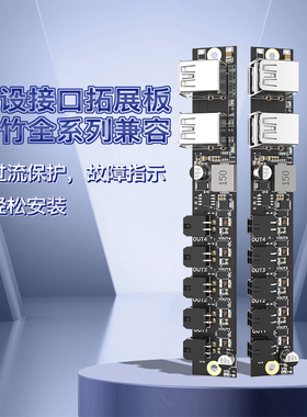 BIQU Panda Branch AMS接口拓展模块P1S升级3D打印机配件X1拓A1竹