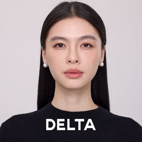 小众设计感蓝血澳白珍珠耳钉女