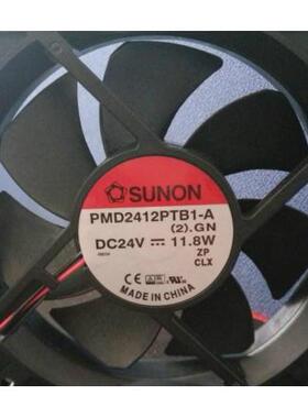 台湾建准SUNON 12025 12CM PMD2412PTB1-A 24V 11.8W 变频器风扇