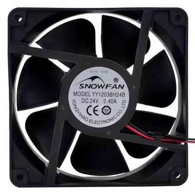 全新SNOWFAN YY12038H24B/H24S 12CM DC24V 医疗设备 电焊机风扇