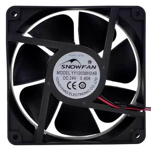 全新SNOWFAN YY12038H24B/H24S 12CM DC24V 医疗设备 电焊机风扇