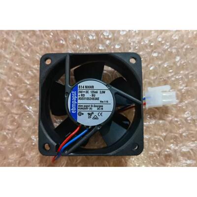 614NHHR 614NGHH 全新 ebm papst 24V 60*60*25 变频器轴流风扇
