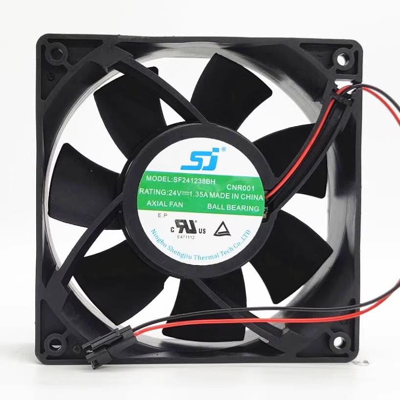 SJ SF241238BH 24V 1.35A 大风量变频器风扇 120*120*38MM