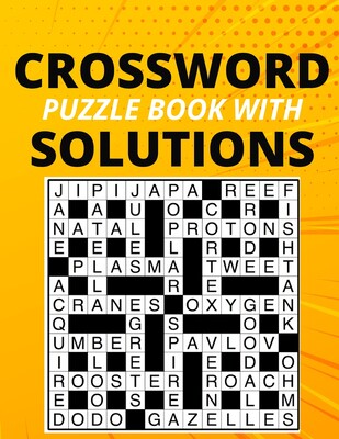 【预售】crossword puzzle book with solutions: school zone cross