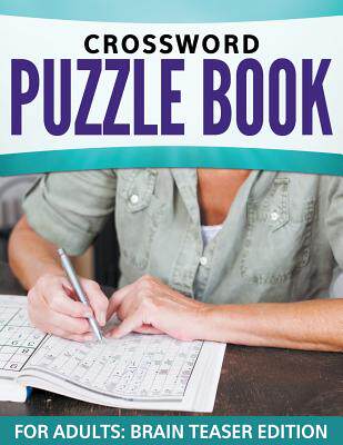 【预售】crossword puzzle book for adults: brain teaser edition