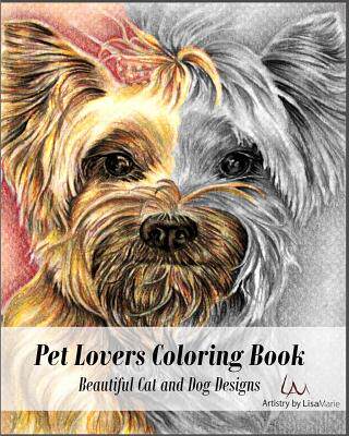 【预售】pet lovers coloring book: beautiful grayscale cat and