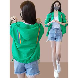 大尺寸户外透气防晒服夹0325e 新款 冰丝带帽女式 防晒服2026夏季