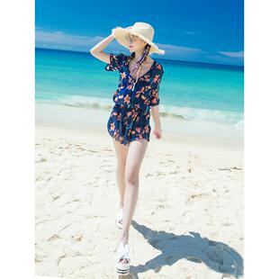 裙两件套显瘦遮肚泳装 裤 大小胸钢托聚拢温泉女0325r1 保守罩衫 新款