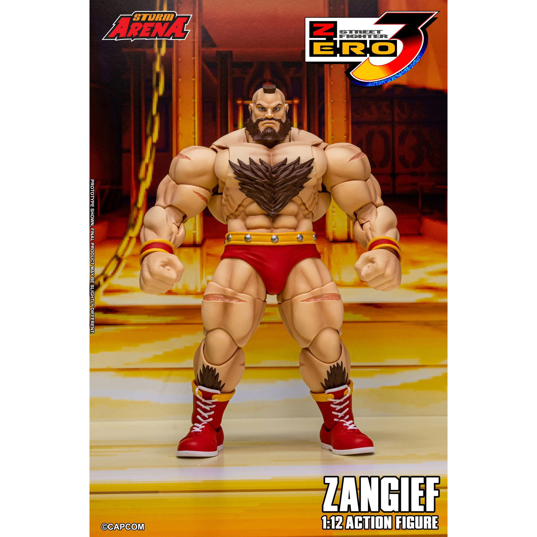 接单 Storm Collectibles 1/12 街头霸王ZERO3 桑吉尔夫 SFSA08
