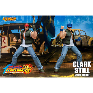 接单 Storm Collectibles KOF 拳皇98UM 克拉克·史迪尔 可动人偶