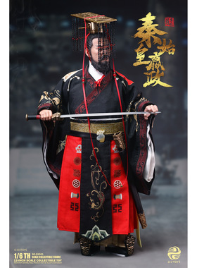 接单  303TOYS 1/6 秦始皇 嬴政 轻享版 可动人偶 NO.QX001