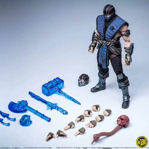 现货 JM TOYS ZK001 1/12 真人快打 零度 极寒 布衣可动人偶