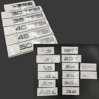 一汽奥迪A3/A4L/Q5L/A6L改装尾标