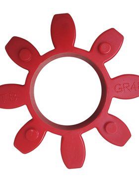 高强度XL梅花联轴器8角6瓣缓冲垫子弹性体块GR24/GS28/38/42/48