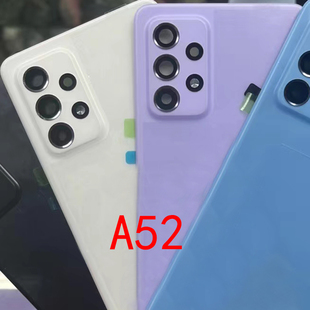 创恒易后盖适用于三星A22 5G后盖塑料A22 4G A32 A52 A72后盖镜框