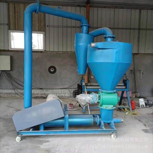 罗茨风机自动化软管吸粮机饲料化肥多用途软管吸料机现货