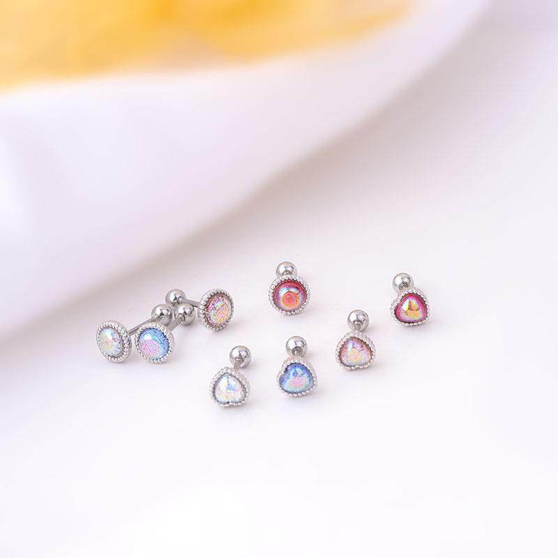 20G钛钢细杆爱心耳骨钉螺丝拧球睡觉不用摘耳钉时尚穿刺耳饰单只,服饰配件/皮带/帽子/围巾,其他配件,淘宝优惠券,粉丝福利购,淘宝优惠卷