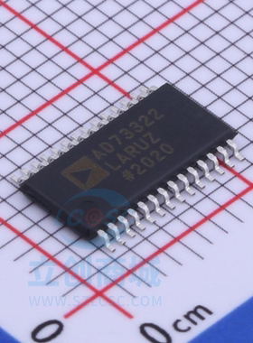 原装 假一赔十 AD73322LARUZ AD73322 TSSOP-28 模拟前端芯片IC