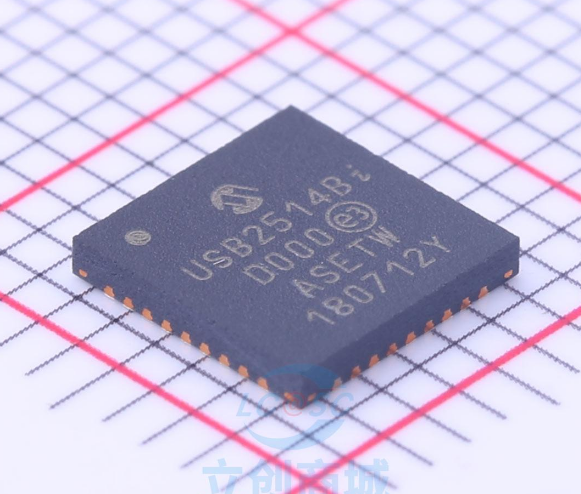 原装 假一赔十 USB2514B-I/M2 USB2514B I QFN-36 USB接口控制器