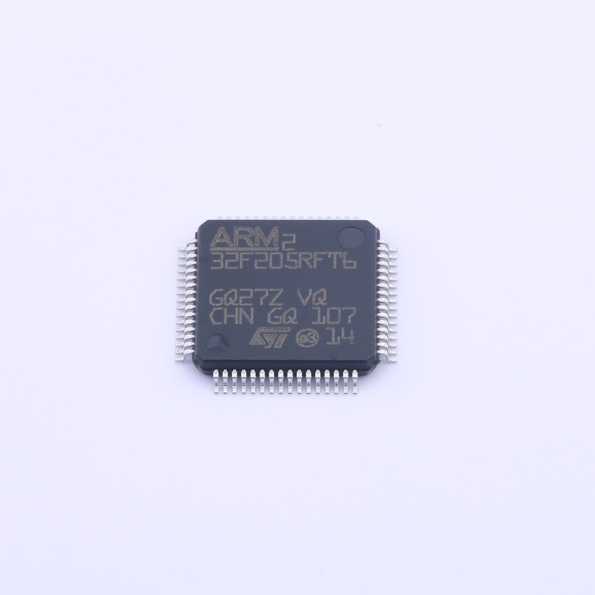 原装 假一赔十 STM32F205RFT6 205RFT6 LQFP-64 微控制器单片机