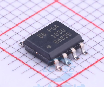 原装 假一赔十 PGA103U SOP-8 可编程增益放大器芯片IC