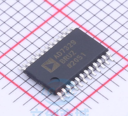 原装 假一赔十 AD7329BRUZ-REEL7 TSSOP-24 AD7329 模数转换芯片
