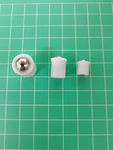 塑料台阶碰珠pom壳钢球胶珠定制