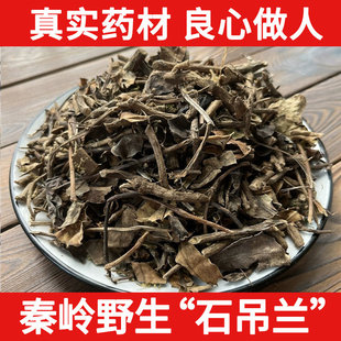 秦岭野生石吊兰中药材500g 黑乌骨 石豇豆 石泽兰 岩石茶 岩泽兰