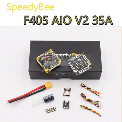 SpeedyBee F405AIOV2 35 8Bit 25.5x25.5 3-6S穿越机飞控电调一体