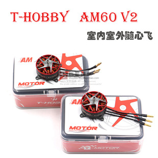 T-HOBBY固定翼AM60V2竞赛空战电机马达F3P赛场室内外飞行切换2-3S
