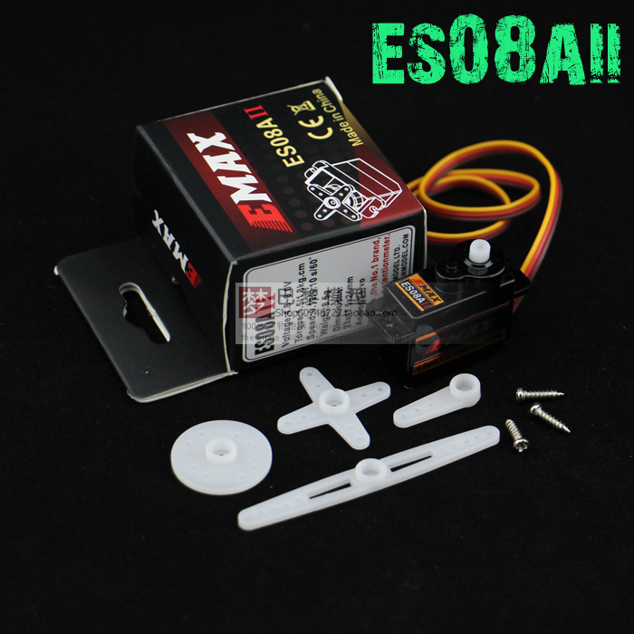 新款 正品 银燕舵机 EMAX舵机 ES08A II伺服器 9g舵机