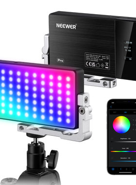 NEEWER/纽尔 SL90 Pro补光灯拍照led补光灯摄影灯外拍灯直播自拍