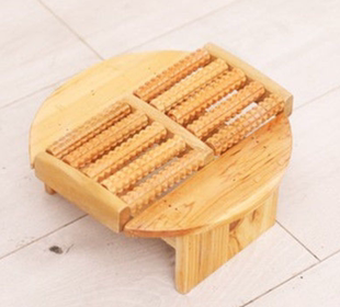 足浴桶配件木桶按摩器泡脚桶洗脚盆熏蒸脚凳子架搁脚小木凳子盖子