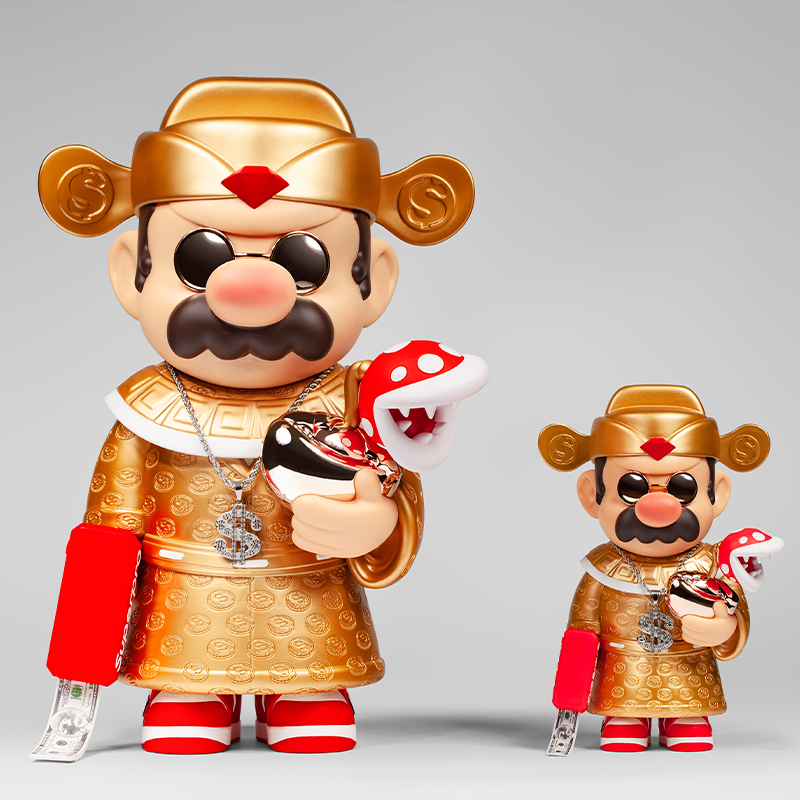 GOW大金财神手表摆件玩具
