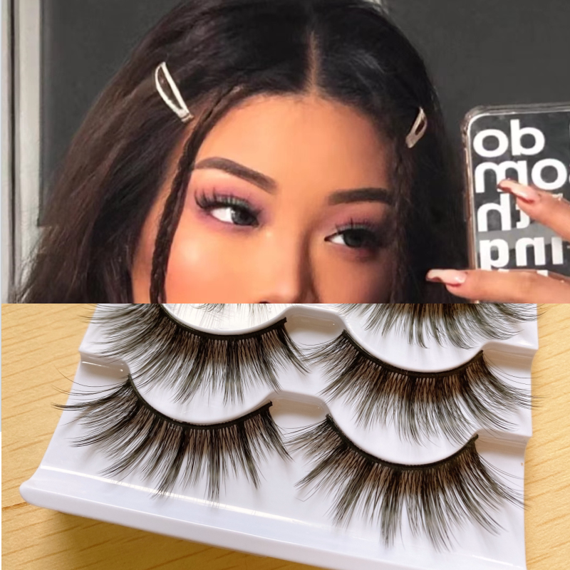 辣妹dailo推荐兔奶奶假睫毛欧美妆有存在感簇眼芭比夸张舞台3d05