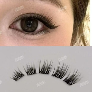 终于知道什么是无痕亚裔感斜飞假睫毛眼尾微微拉长兔奶奶T28