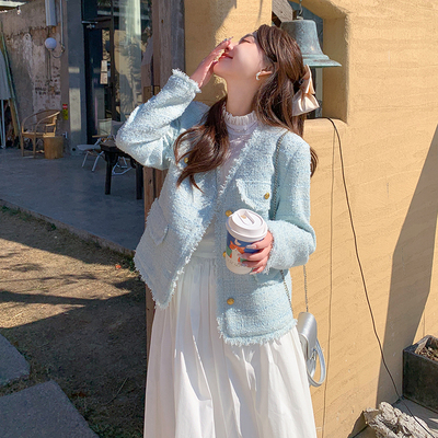 2024春季新款气质小香设计感短外套女2C057-A58-P145-K209