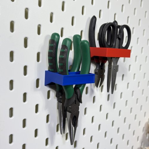 适用宜家SKADIS双孔钳子剪刀架