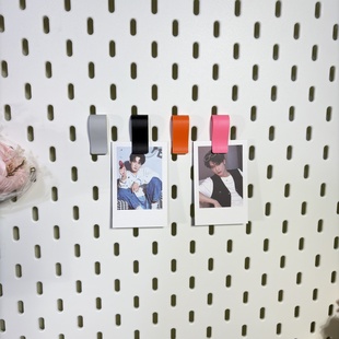 适用宜家SKADIS 宜家洞洞板配件照片相片夹收纳 斯考迪斯