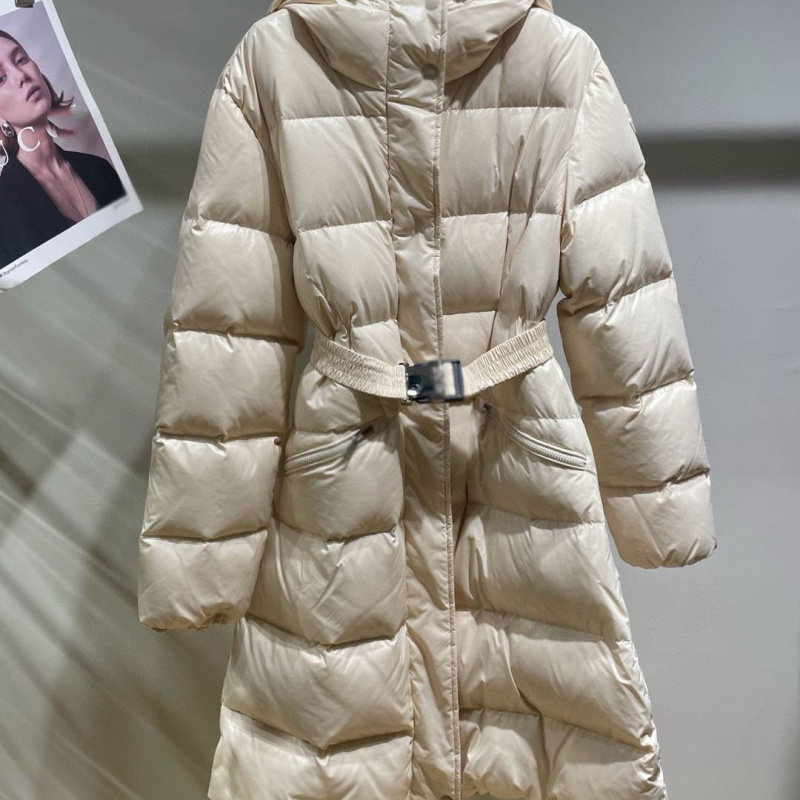 中长款白鹅绒 收腰显瘦小蛮腰羽绒服