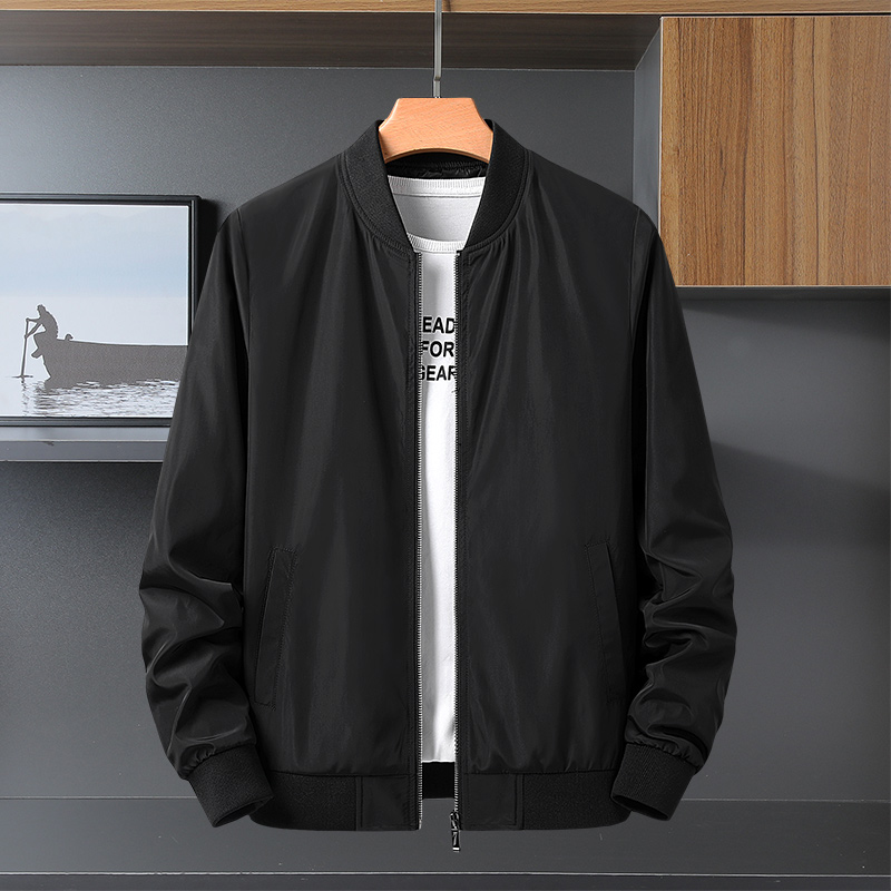 19年春秋季外套男士韩版新款休闲时尚帅气刺绣潮流棒球服夹克男装