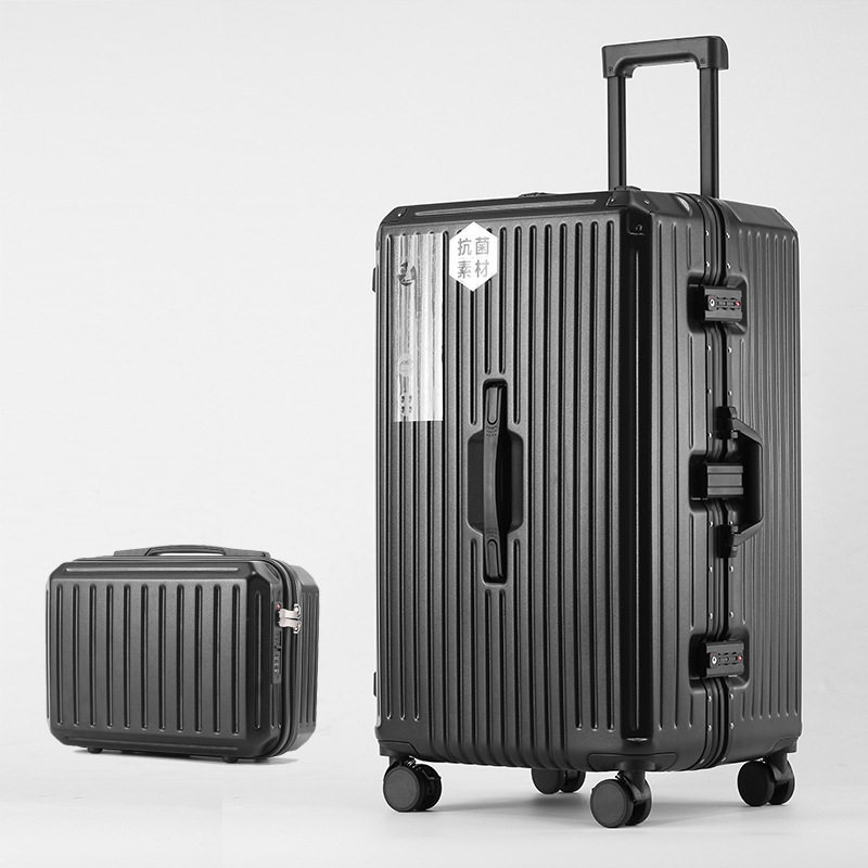 网红新款拉杆箱女小红书大容量行李箱子母装24寸休闲旅行箱加厚男,箱包皮具/热销女包/男包,旅行箱,淘宝优惠券,粉丝福利购,淘宝优惠卷