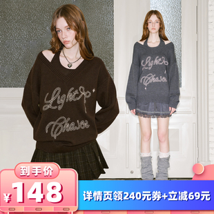 【所有女生的衣橱直播间】DIDDIMODA字母绣花针织两件套