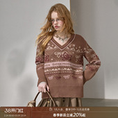 开衫 猫咪毛衣 费尔岛 DIDDIMODA苹果