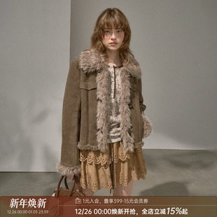 半身裙 针织开衫 DIDDIMODA 毛毛外套