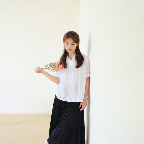 REST HEART 2026夏季新品 文艺纯棉百搭短袖衬衫