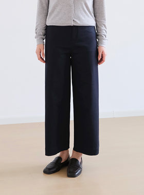 REST HEART 2026秋季新品 高腰百搭九分西服阔腿裤