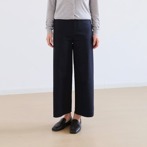 REST HEART 2026秋季新品 高腰百搭九分西服阔腿裤