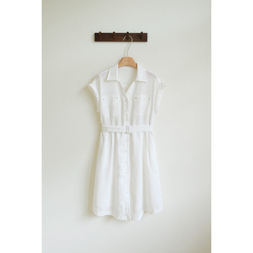 REST HEART 2026夏季新品 V领知性小个子连衣裙