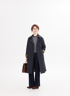 REST HEART 2024秋冬新品 风衣款鹅绒羽绒服